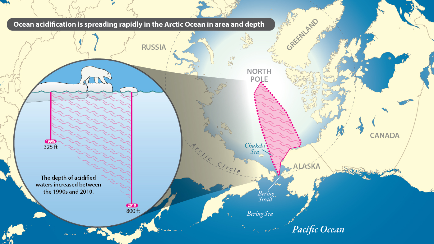 New research shows ocean acidification is spreading rapidly in the Arctic | National Oceanic and 